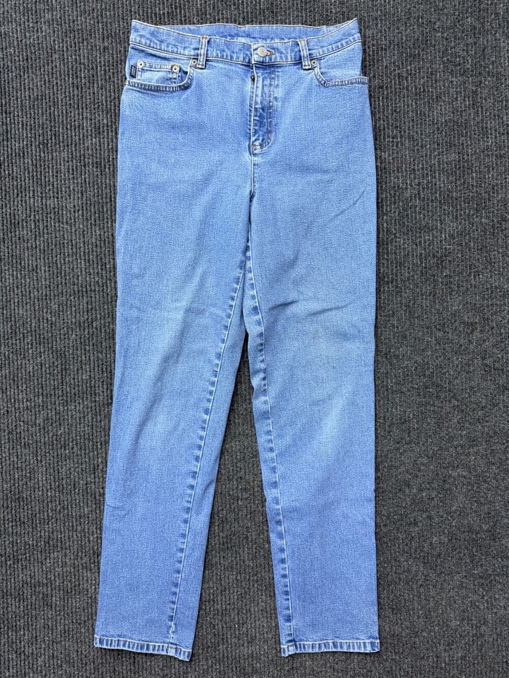 Lauren Jeans Co Ralph Lauren Blue Denim Straight Leg Womens Jeans Size 6